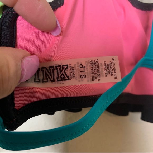 ✨Host Pick✨ Victoria’s Secret PINK Flounce Ruffle Swim Top - Picture 4 of 6